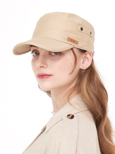 Essential Leather Patch Patrol Cap_ 3 Colors - ULUK - Modalova