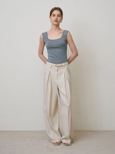 Inverted Pleated Pants - RENEJ - Modalova