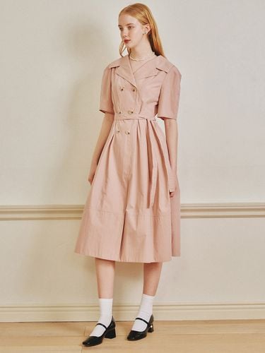 Shirt-type A-line Dress - OLIVE DES OLIVE - Modalova