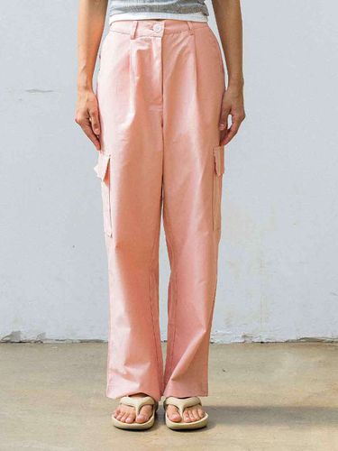 Cotton Cargo Pants _ Pink - AGENTPEEK - Modalova