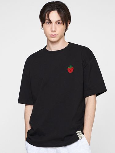 Small Strawberry Logo Short Sleeve T-shirt[5color] - GRAVER - Modalova