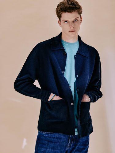 E-Licata Cardigan [Navy] - EDWARDMAX - Modalova