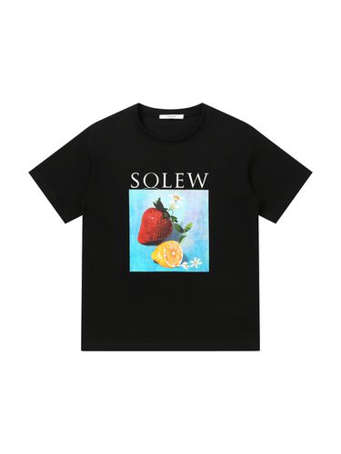 Fruit Graphic Short-Sleeve T-Shirt _ - SOLEW - Modalova