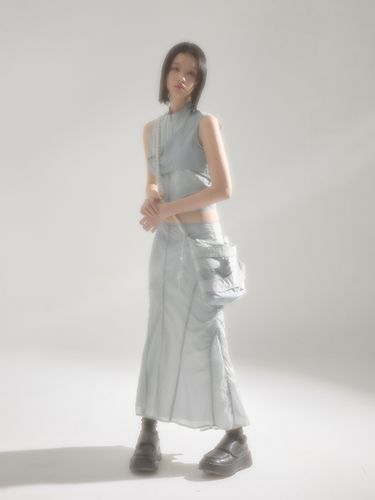 E96 Handmade Layered Bag - Sky Gray - FLARE UP - Modalova