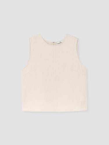 Tencel Linen Sleeveless Top - tetu - Modalova