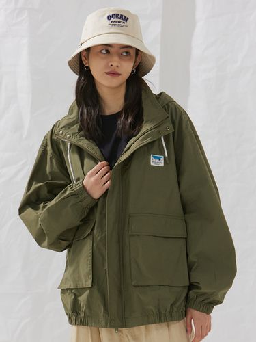 Ocean Short Sailing Jacket _ Khaki - Ocean Pacific - Modalova