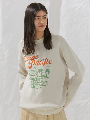 Jeep Penguin Jacquard-Knit Sweater _ IVR - Ocean Pacific - Modalova