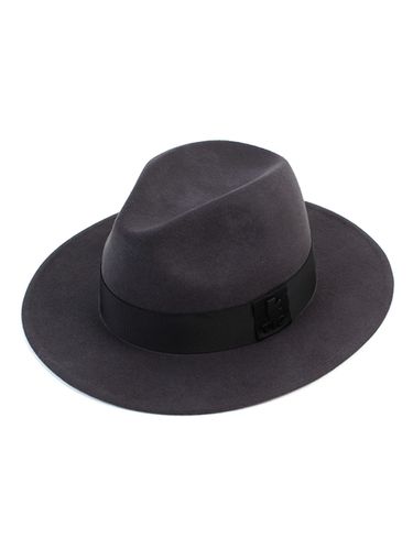 Grosgrain-Trimmed Wool Fedora _ - Universal chemistry - Modalova