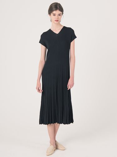 V-neck Sleeveless Dress - Black - We’Dee - Modalova