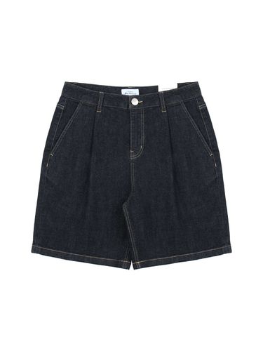 Men Denim Shorts - Indigo - bensherman - Modalova