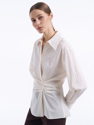 Wrap Shirt Blouse - Lamerei - Modalova