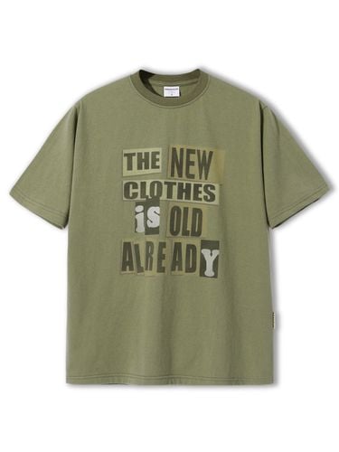 Vintage Poster Short Sleeve T-Shirt_Khaki - THAT`S IT - Modalova