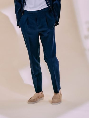 E-Lpresgoe Banding Pants_Navy - EDWARDMAX - Modalova