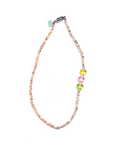 G.P.Y Heart Beads Necklace #91 - niroserendipity - Modalova