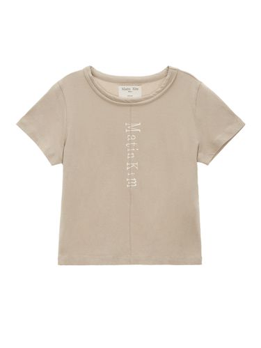 Matin Pintuck Crop Top _Beige - Matin Kim - Modalova