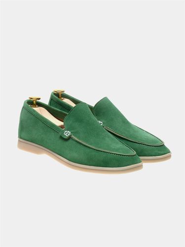 Resort Suede Loafers_Grass - ALL CLASSIC - Modalova