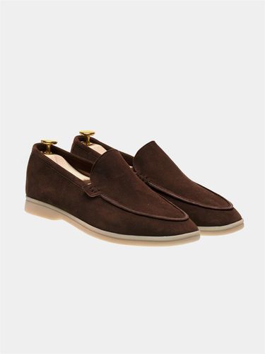 Resort Suede Loafers_Dark Brown - ALL CLASSIC - Modalova