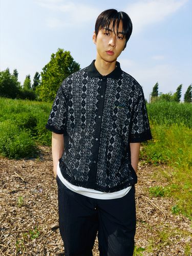 Floral Shirt - Black - ROOTMOVE - Modalova