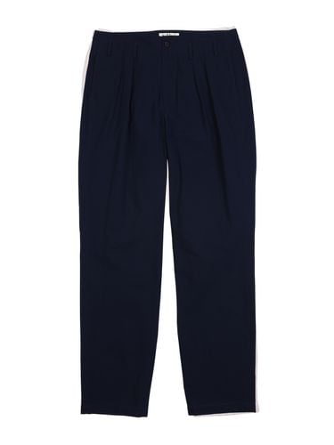 Plage Cotton Pant - Navy - SENTIBONES - Modalova