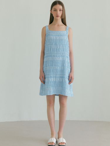 Jacquard Minimal Dress_Sky Blue - octette - Modalova