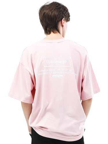 Sensitive Box Logo Over T-Shirts_6 Colors - URBANAGE - Modalova