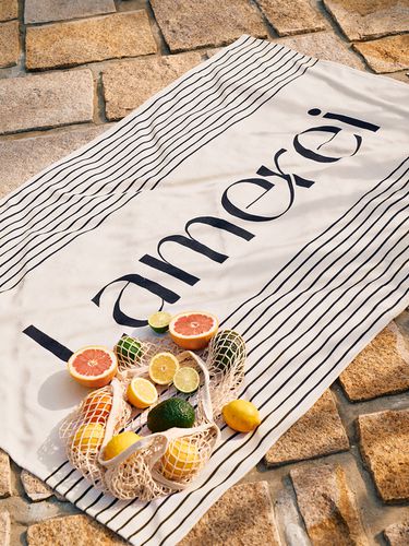 Lamerei Beach Towel _Beige - Lamerei - Modalova