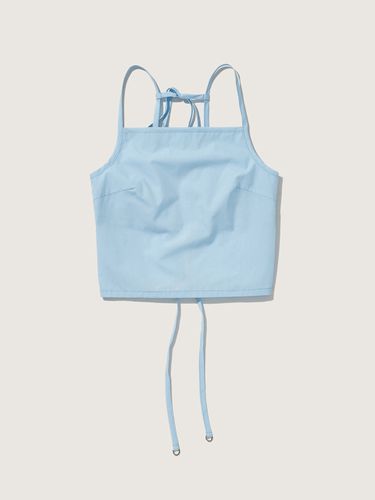 String Bustier Shirt_Blue - PLAC - Modalova