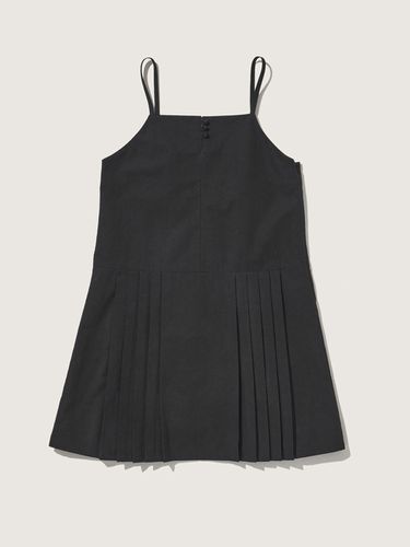 Pleated Bustier Dress_Black - PLAC - Modalova