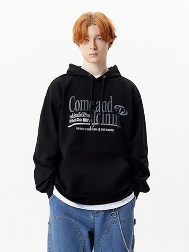 Come And Join Us Graphic Hoodie [] - ODD STUDIO - Modalova