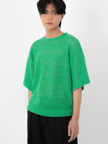 Punching Net Half Round Knit () - FANACULT - Modalova