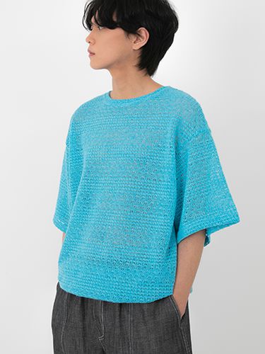 Punching Net Half Round Knit () - FANACULT - Modalova