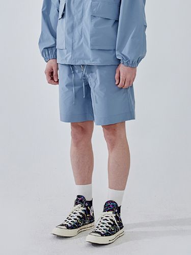 Drawstring Shorts _ Sky Blue - ADHOC - Modalova