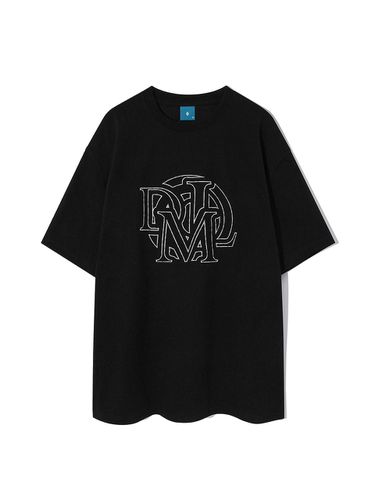 DML Stitch Logo Short Sleeve T-shirt_Black - DIAMOND LAYLA - Modalova