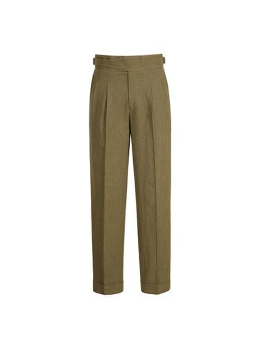 S Linen Gurkha Trousers_Beige - SORTIE - Modalova