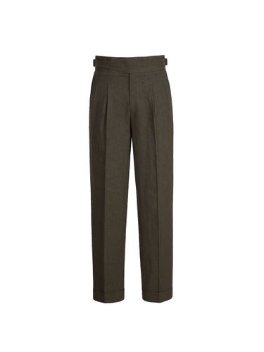 S Linen Gurkha Trousers_Brown - SORTIE - Modalova