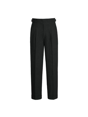 S Linen Gurkha Trousers_Black - SORTIE - Modalova