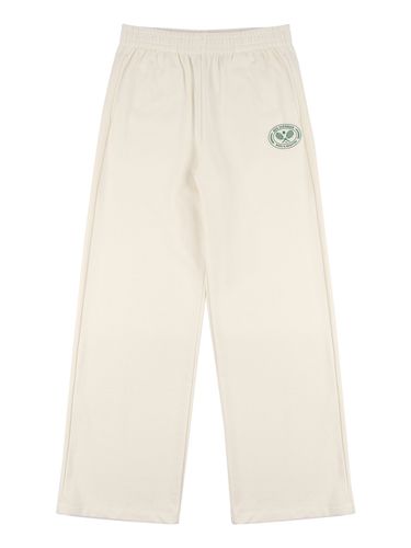 Woman Wide-Leg Tennis Sweatpants - bensherman - Modalova