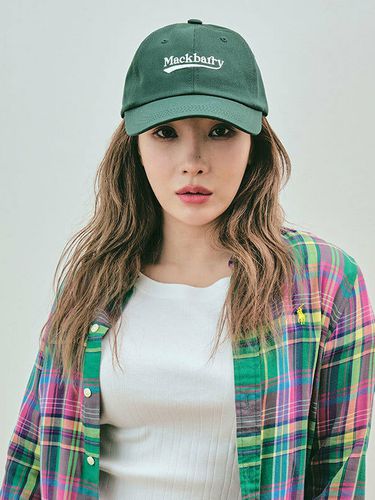 Signature Logo Ball Cap_Green - MACK BARRY - Modalova