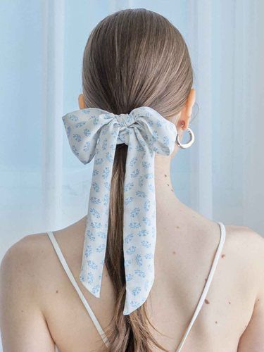 Logo Play Ribbon Scrunchie - Jean Paul Clarisse - Modalova