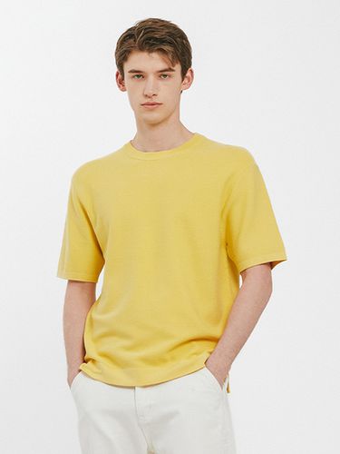 Crewneck Short Sleeve Sweater - ADHOC - Modalova