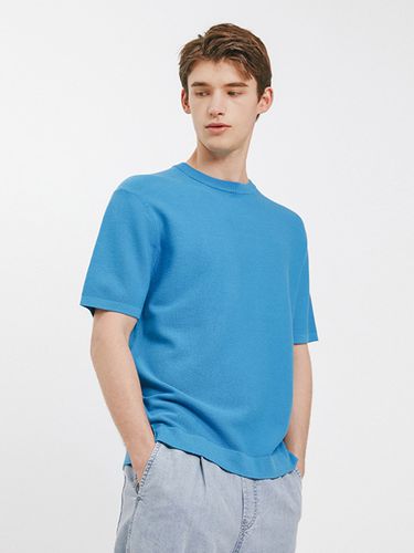 Crewneck Short Sleeve Sweater _ - ADHOC - Modalova