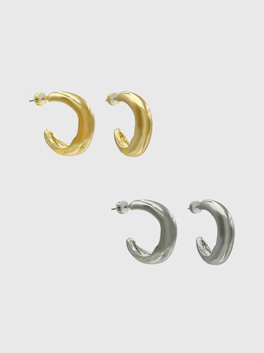 Crush Half Ring Earring - Jean Paul Clarisse - Modalova