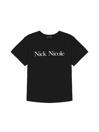 Nicole Basic Logo Tee_Black - NICK&NICOLE - Modalova