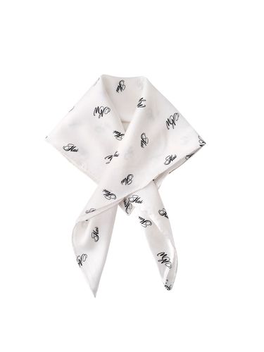 Logo Silk Scarf (2 Colors) - HOME OF HAI X NOTHING WRITTEN - Modalova