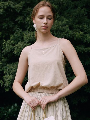 Lilt Volume Sleeveless_Beige - Laminez - Modalova