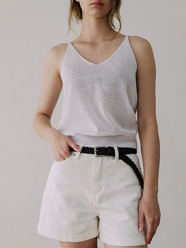 Bloom Linen Sleeveless_White - Laminez - Modalova