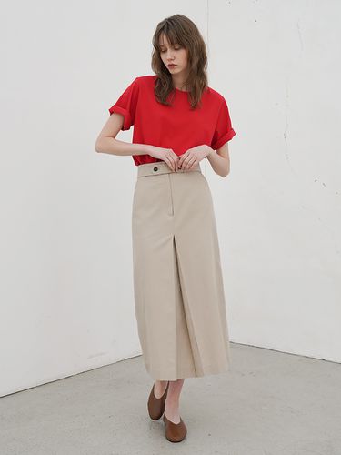 Bow Tie Skirt _Beige - OWN FEATURE COLOUR.OFC - Modalova