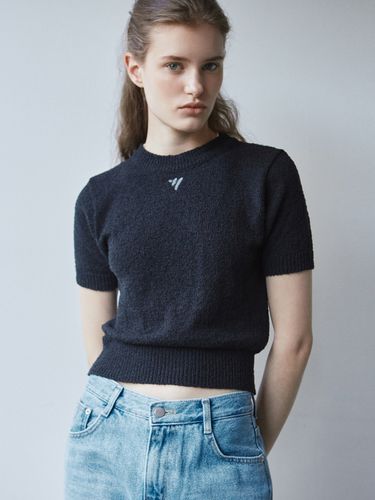 NNC Round Boucle Knit_Charcoal - NICK&NICOLE - Modalova