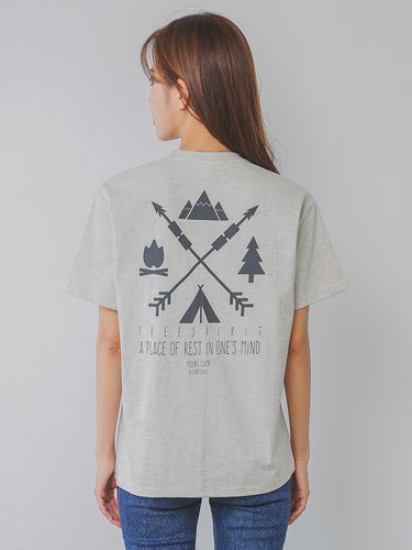 Women Camping Spirit T-Shirt - alvinclo - Modalova