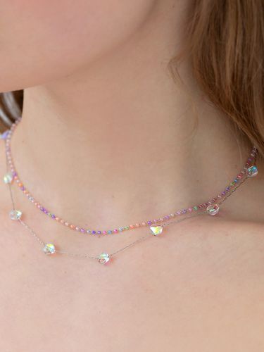 Heart Aurora Layered Necklace - FANTASTIC PLANET - Modalova